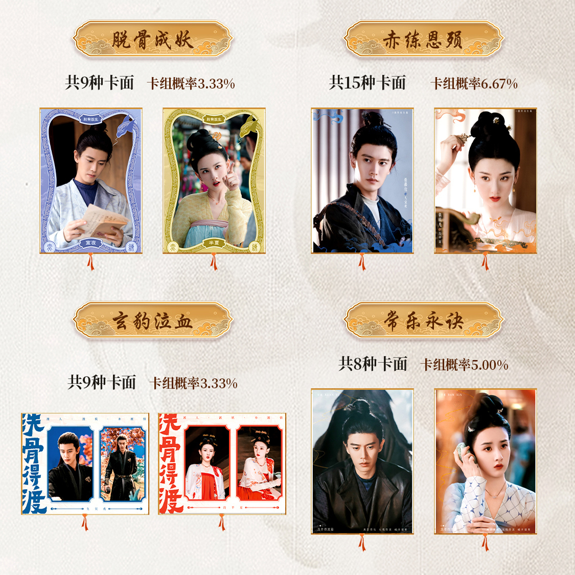 《无忧渡》影视收藏卡小甜莓企划正版卡牌盲盒周边 - 图2