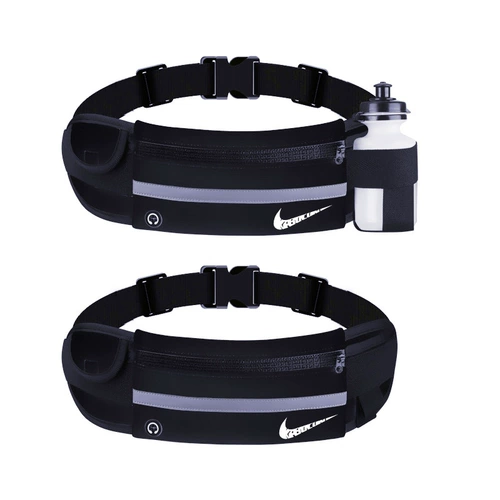 Спортивная бутылка, дорожная универсальная поясная сумка подходит для мужчин и женщин, невидимая сумка-органайзер, водонепроницаемый мобильный телефон, ремень, для бега