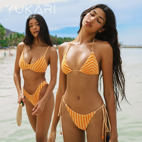【杨采钰同款】Yukari swim分体泳衣女2026新款bikini性感比基尼 - 图2
