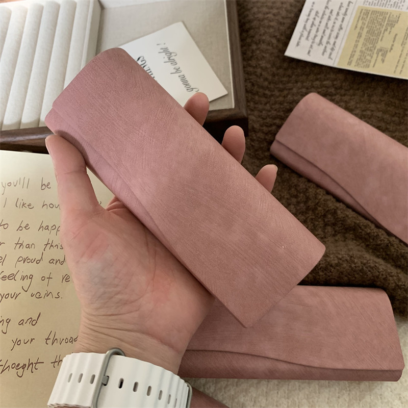 高级感雾霾粉色防压眼镜盒韩系硬壳防尘学生近视太阳镜墨镜收纳盒,淘宝优惠券,粉丝福利购,淘宝优惠卷