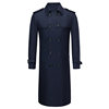 Pierre Cardin men's trench coat mid-length coat