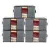 Sufa Moving Clothes Seasonal Clothing Storage Bags for Seasonal Winter Clothes Storage Bags for Household Transparent Quilt Packing