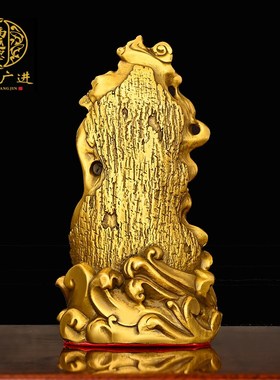 速发纯铜关公摆件镇宅招财关云长忠义关公小铜像供奉武财关爷二神