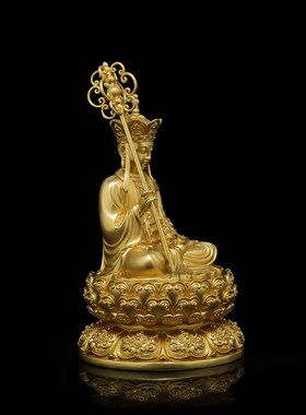 速发汉传全藏大愿地铜王菩萨车件金身小佛像随身佛居家供奉摆摆件