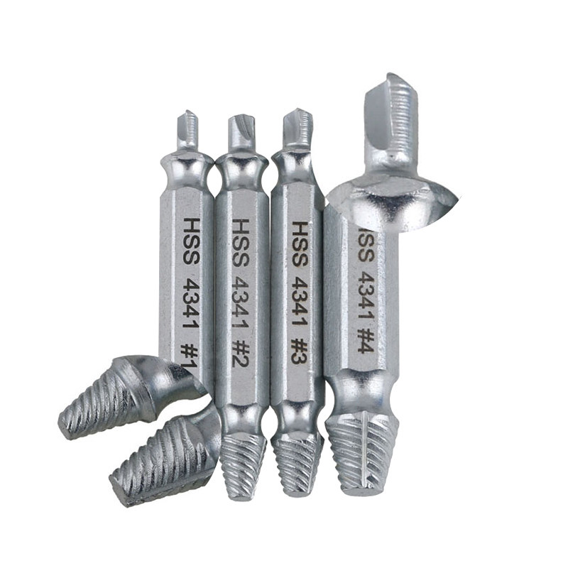 Quick-release broken screw extractor/sliding thread broken screw removal tool/screwdriver/double-ended broken screw remover
