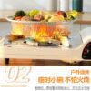 Sufa 6L 6 liter 6 baking paper air fryer paper plate tin empty round oil-absorbing paper pad paper inch disposable household baking paper