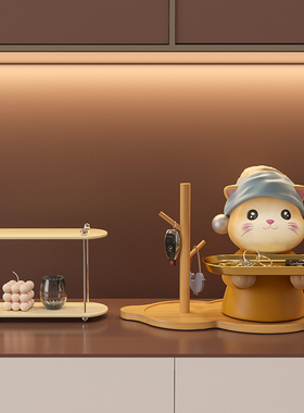 速发招财猫入户玄品收纳摆件迁居客厅装饰关开业礼物乔家新居礼品