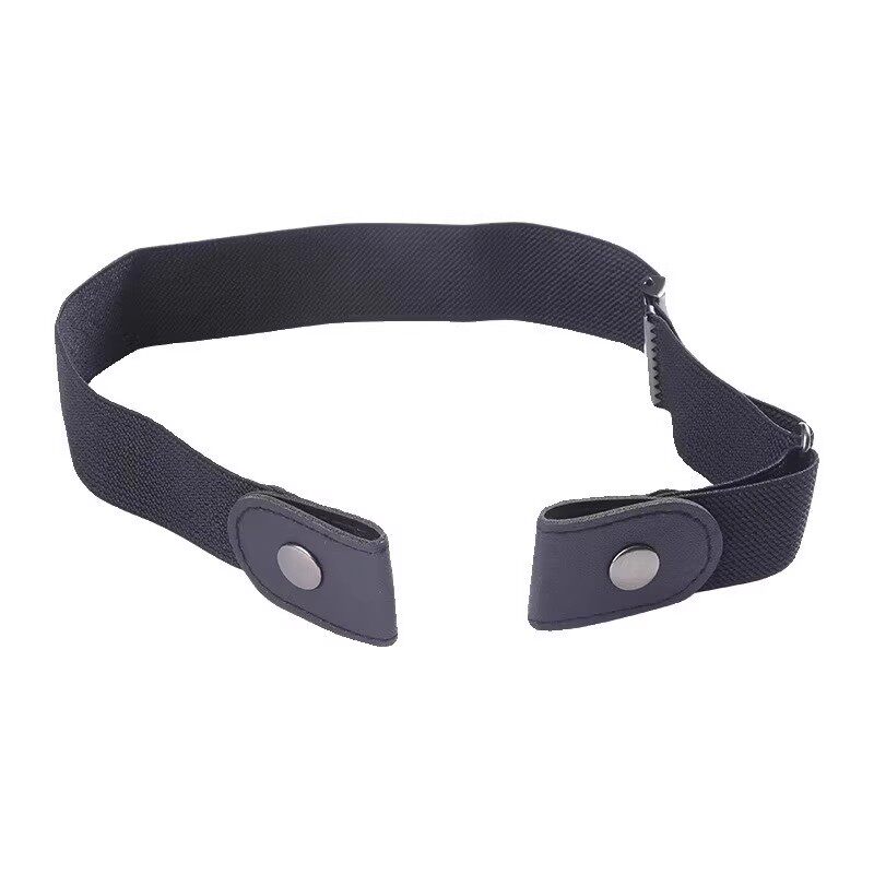 懒人腰带无痕隐形皮带弹力百搭牛仔松紧裤带女装饰ins韩版免打孔