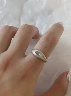 新品·荷鲁斯之眼戒指小众设计高级感不撞款独特个性食指戒首饰