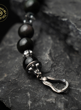 Arthur.k黑玛瑙佛珠手串男款