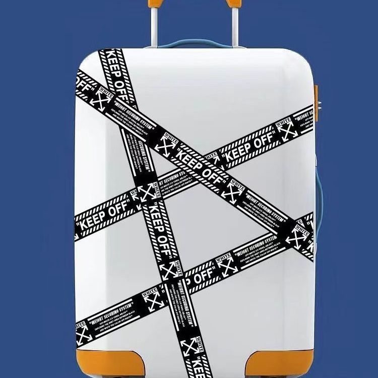 5米超大张黑KEEP OFF潮牌行李箱旅行箱贴纸个性滑板车吉他机车贴 - 图3