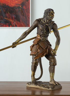 齐天大圣办公室人物铜之美