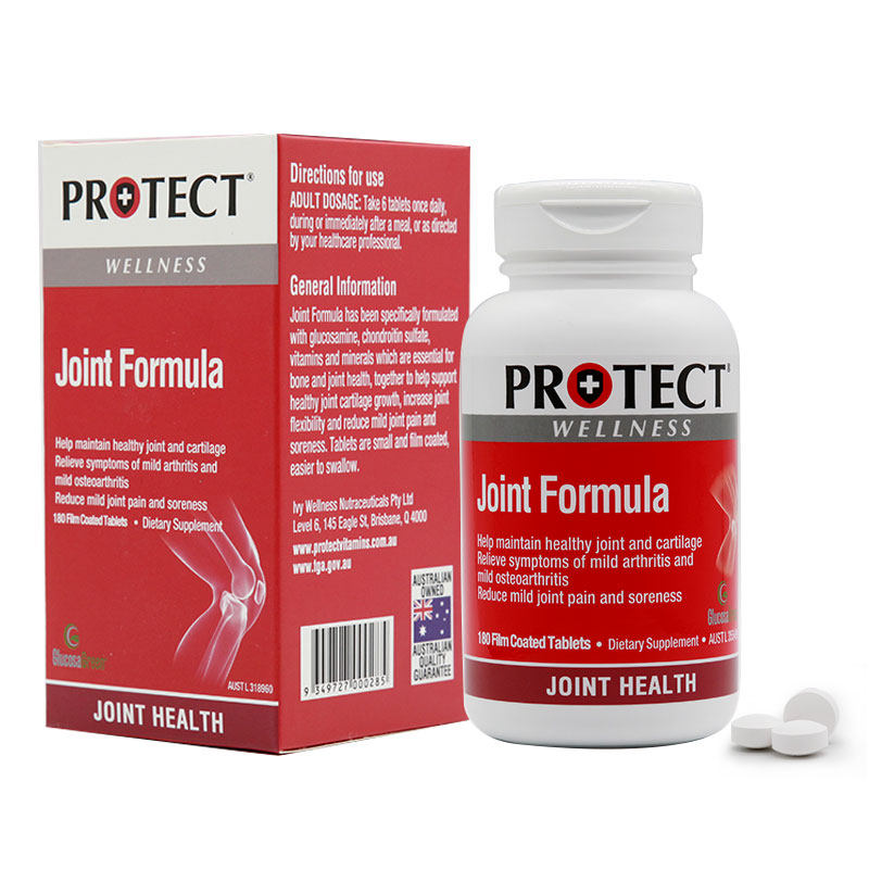 protect澳洲进口180片关节维骨力 protectwellness海外氨基葡萄糖