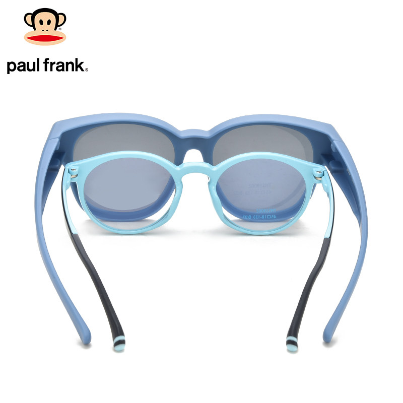 大嘴猴儿童男童偏光防紫外线太阳镜 paulfrank眼镜太阳眼镜