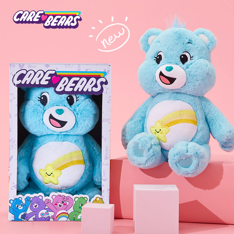carebears毛绒玩具生日礼物抱枕 carebears毛绒布艺类玩具