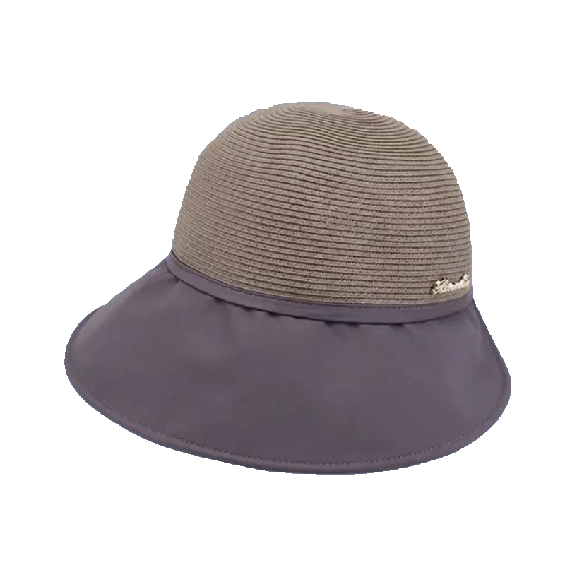 女款夏季鸭舌帽防晒遮阳帽时尚洋气太阳帽可扎马尾可挂口罩盆帽女 - 图3