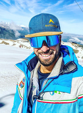 滑雪镜自行车骑行眼镜炫彩男998连体片墨镜欧美户外运动太阳镜