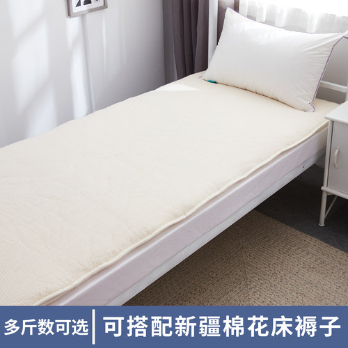学生宿舍纯棉全包床垫套拉链可拆洗褥子套棉絮垫被罩单人床90x190 - 图2