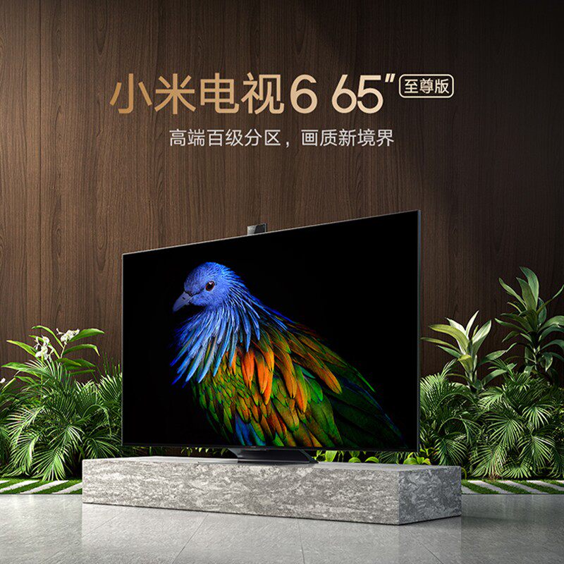 小米电视65英寸6 65至尊版超全面屏 小米奇亮平板电视