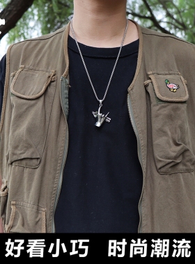 钛钢项链男女款时尚百搭