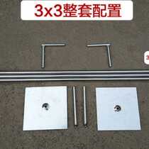 Festive Wedding Celebration Annual Meeting Events Scene Arrangement Stainless Steel Tubes Telescopic Rod Props Holder pneumatic board Background o