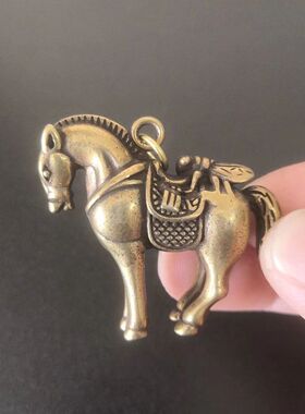 打牌神器铜挂件马上赢仿古