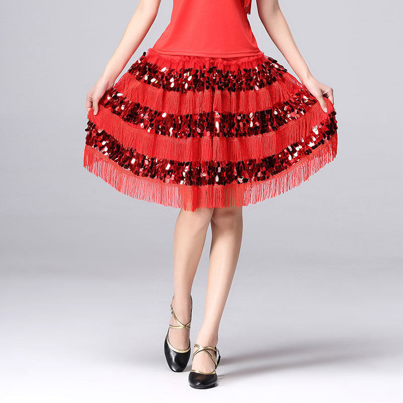 新款广场舞套装牛奶丝秋冬民族摆裙 维慕琳民族服装/舞台装