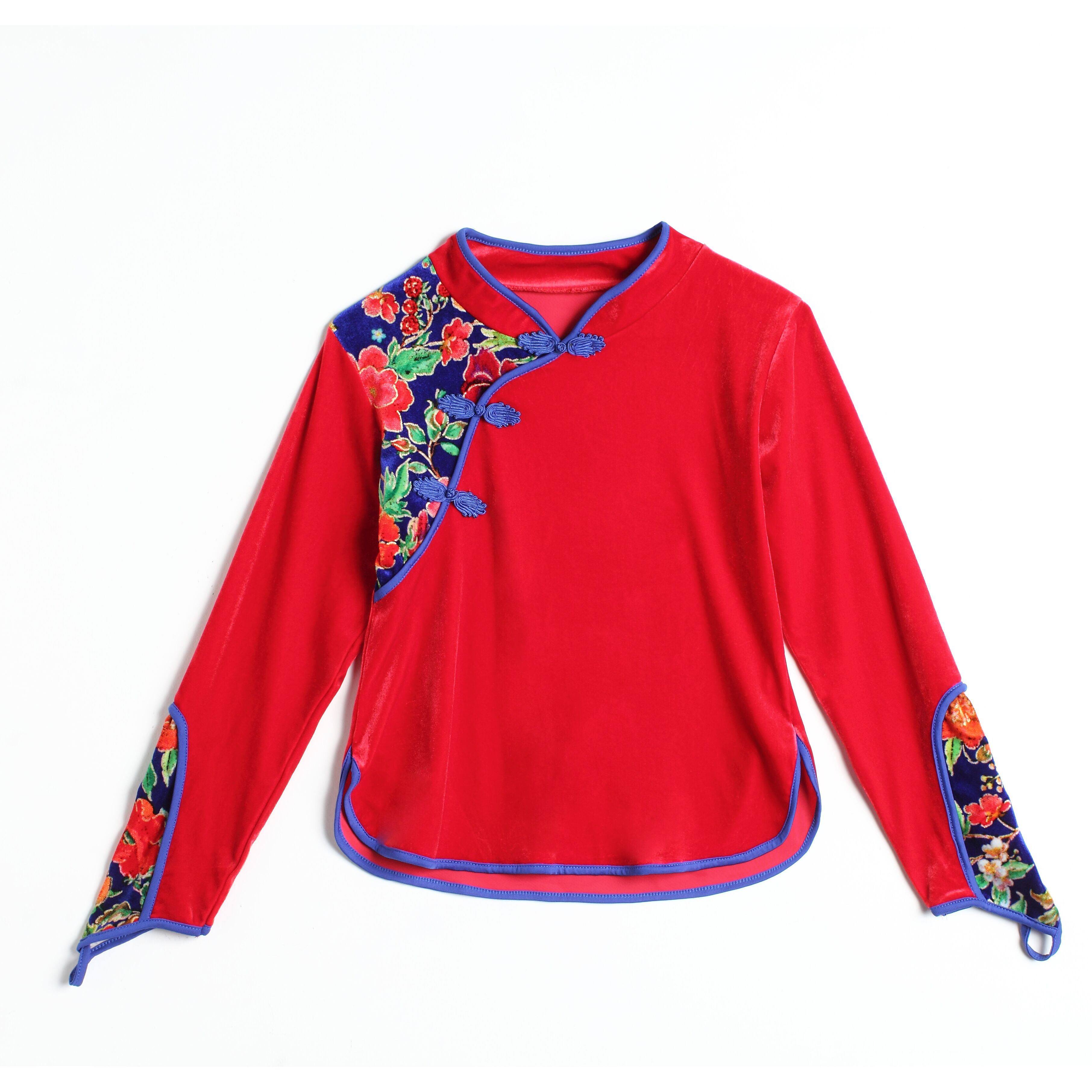 新款秋冬云裳广场舞套装秧歌灯笼裤 维慕琳民族服装/舞台装