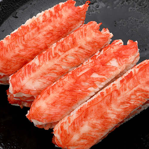 大连盛华V型蟹柳1kg火锅食材握寿司模拟蟹肉蟹足棒蟹腿肉蟹肉即食 - 图2