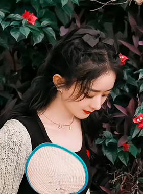 赵丽颖同款蝴蝶结发夹复古