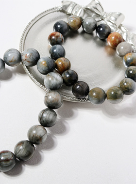 怀柔家男士鹰眼石手串一图一物