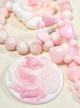 怀柔家女王贝鹦鹉螺一图一物手串