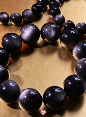 怀柔情侣银曜石未镶嵌可DIY