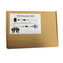 a Extension of 185vvga to rj45 single network route network extension MigaM transfer network with wire extender 080P