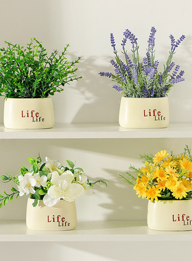 仿真花向日葵假花摆设客厅餐厅仿真绿植盆栽家居桌面装饰花盆