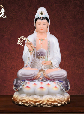 汉白玉娑婆三圣佛像家用供奉
