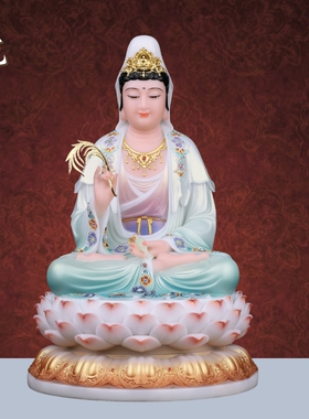 汉白玉家用供奉佛像摆件