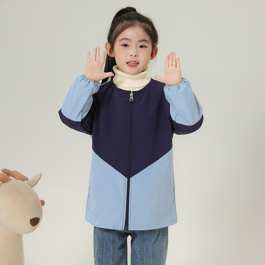 Children's waterproof and dirt-proof eating bib