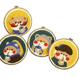 Набор материалов для влюбленных, DIY, Россия, рисование линий, с вышивкой