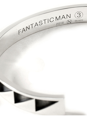FANTASTICMAN银手镯日潮简约男