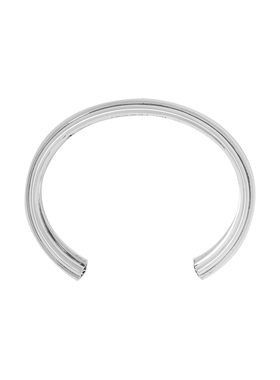 美式简约设计感纯银手镯男女