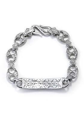 GEROCHRISTO纯银拜占庭十字手链