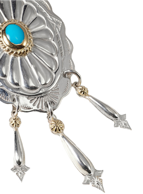 GODSUNS男纯银鹰勺吊坠