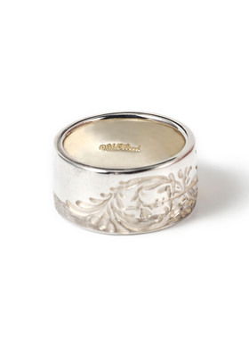 WILDWOOD男纯银小众百搭戒指