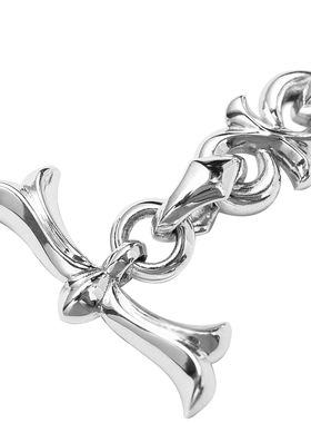 GOGOLLAM鸢尾花小众纯银手链男女