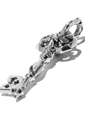 哥特风钥匙吊坠GOGOLLAM纯银男女