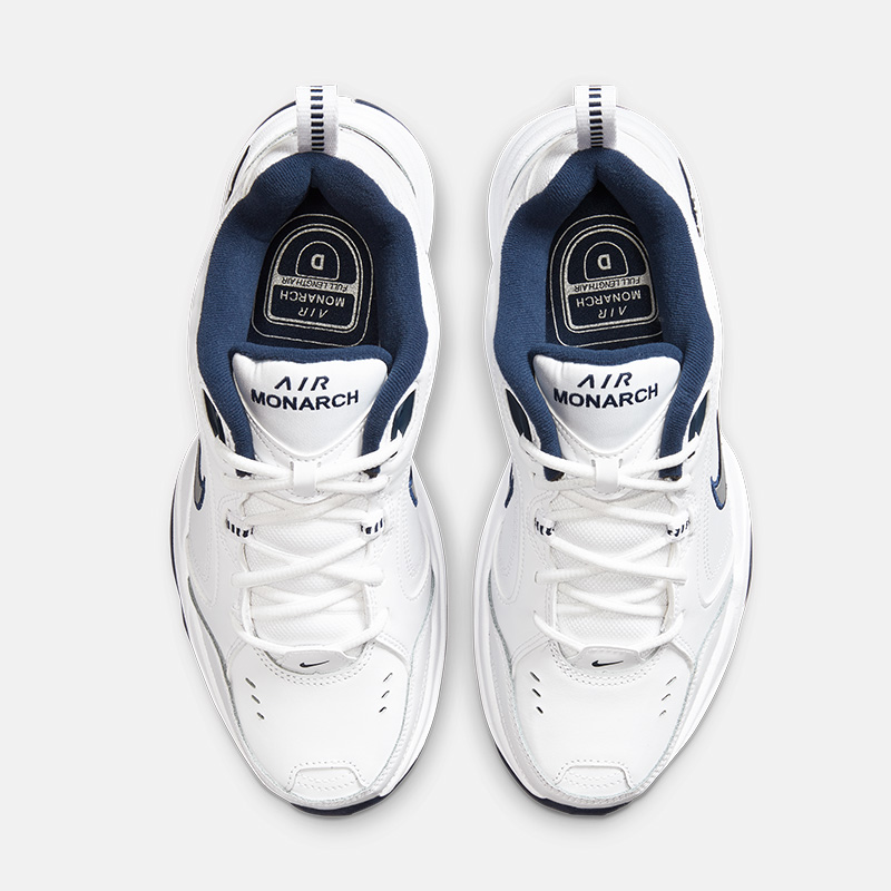 Nike耐克运动鞋男Air Monarch IV复古休闲老爹鞋慢跑鞋415445-102 - 图2