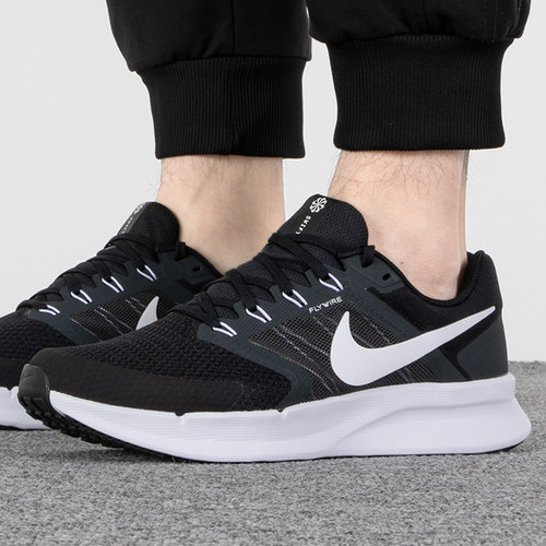 Nike耐克RUN SWIFT 3男公路跑步鞋网面透气缓震运动鞋DR2695-002 - 图0