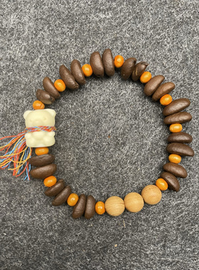 纯手工创意咖啡豆手串小众饰品时尚高级独特出街潮搭高颜值手链