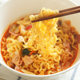 Pocket tumbler cheese ramen Korean style instant food